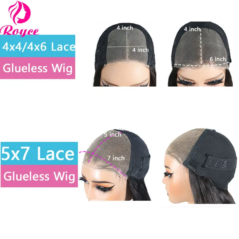 4x6 5x7 Short Lace Glueless Bob Wig 16 Inch Kinky Straight Edges Wigs Human Hair Yaki Bob Lace Closure Wig Pre Cut