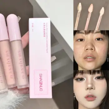 SHAQINUO Water-based Traceless Concealer Moisturizing Brightening Concealer Liquid Concealer 1