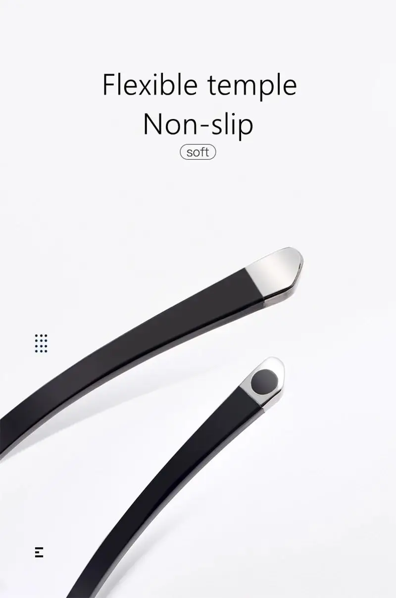 Photochrome progressive multifokale Lesebrille für Herren, Anti-Blaulicht-Brille, Komfort, flexible Bügel, Hyperopie- und Presbyopie-Brille – Detail 9