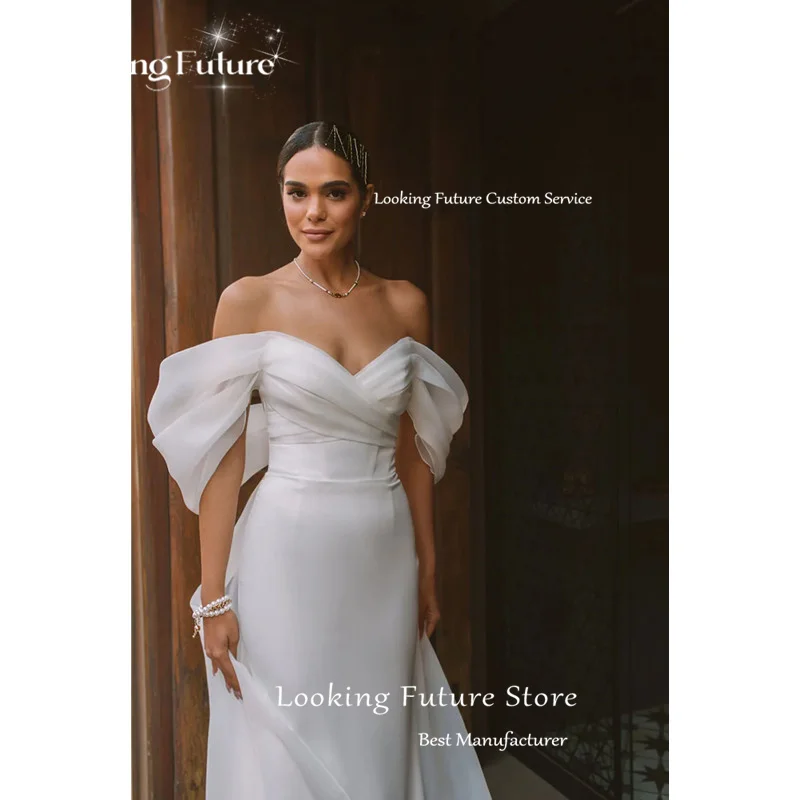 Рисунок 3 - Простое свадебное платье с белой тюлевой юбкой