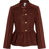 Adidas véritable trèfle femme à la mode et à la mode taille cintrée veste KR5069 5