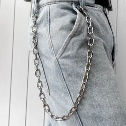 Stylish Punk Hip - hop Metal Waist Chain Accessory (As shown)