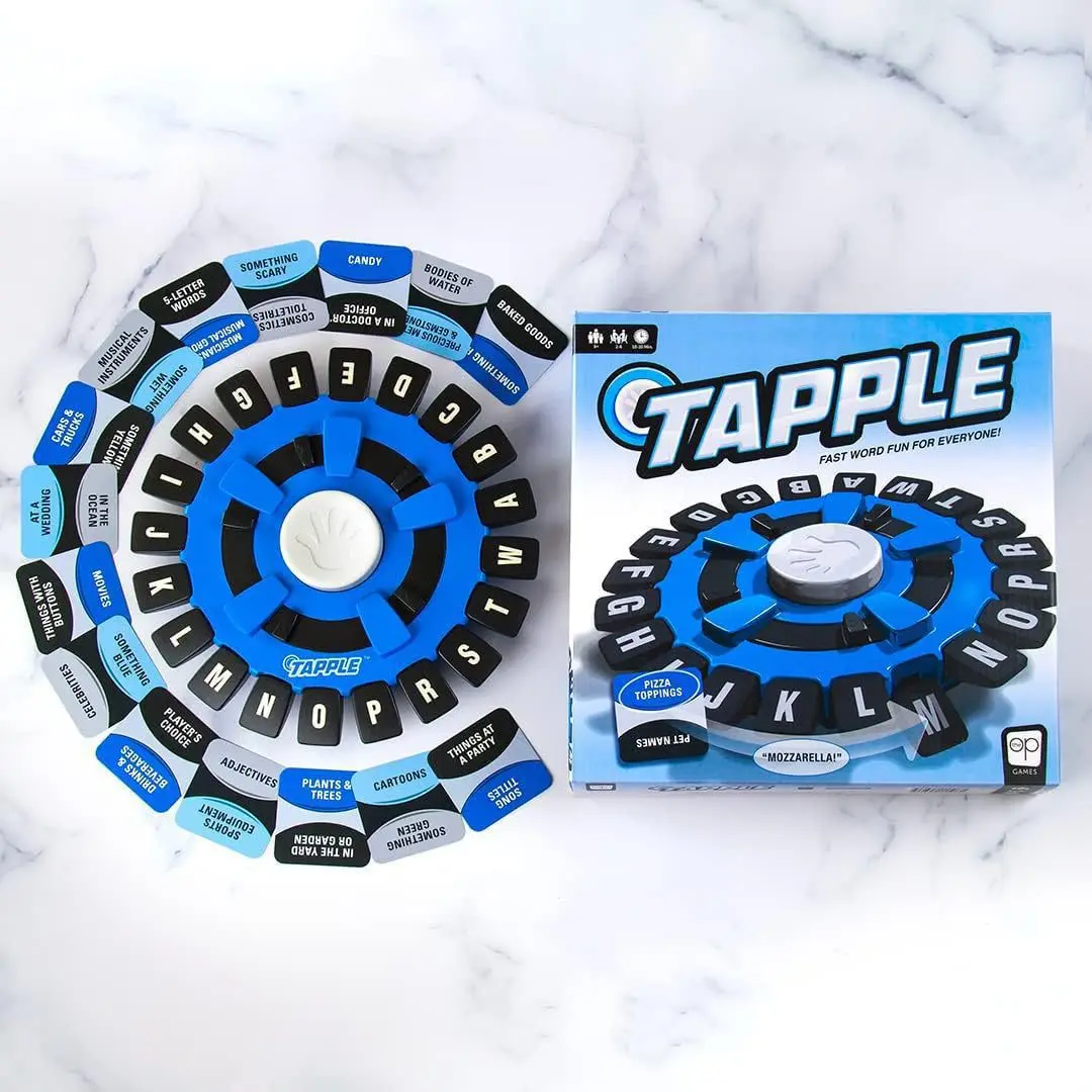 Children's Tapple Crazy Alphabet Game Fast Rhythm Family Chessboard Game Puzzle Toy 2
