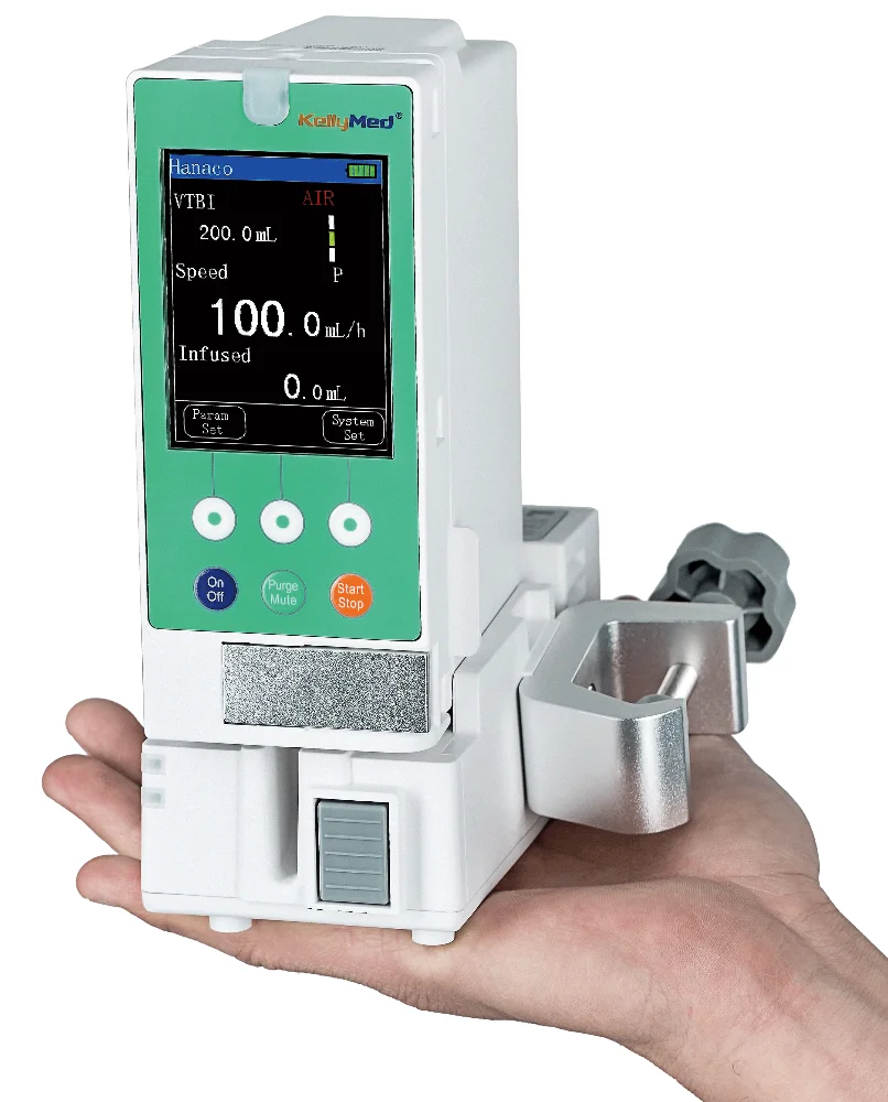 

High Quality CE FSC Certificate Kellymed Veterinary IV Infusion Syringe Pump Disposable Infusion Pump