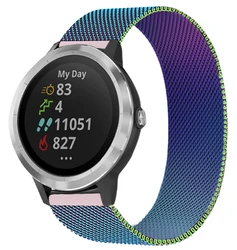 Milanese Loop Smartwatch Wristband Bracelet - 20mm/22mm Strap for 20mm (Colorful)