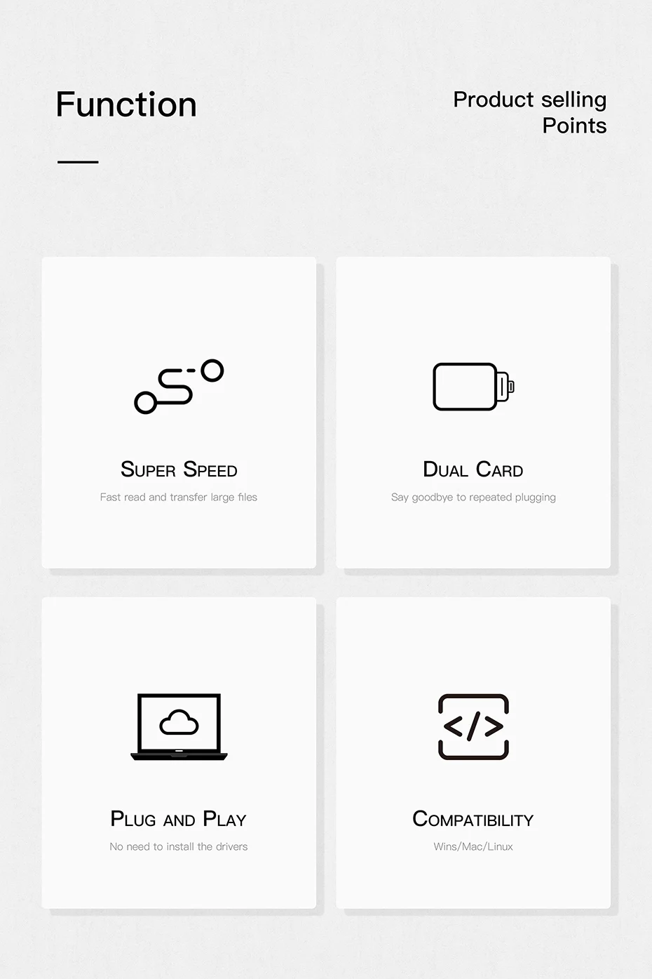 memória para telefone, Macbook, Windows, MacOS, USB
