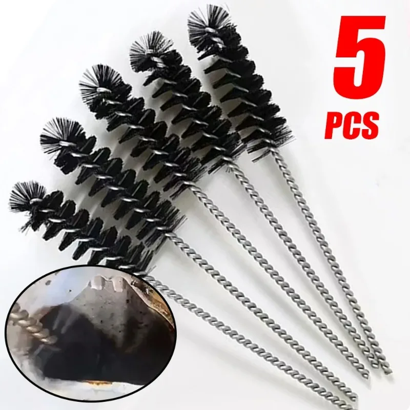 자동차 밸브 탄소 침전물 청소 브러시, 엔진 공기 흡입구 청소 도구, 연소 챔버 실린더 브러시, 재사용 가능한 나일론 브러시 