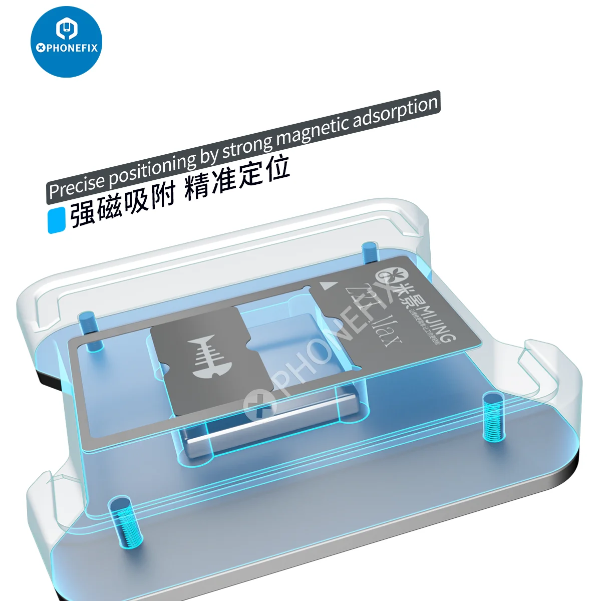 Mijing Z21 Max Universal CPU Reballing Stencil Platform for