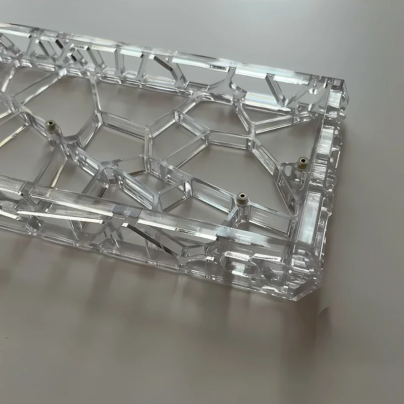 Transparent Hollow Keyboard Shell – Custom Magnetic Case