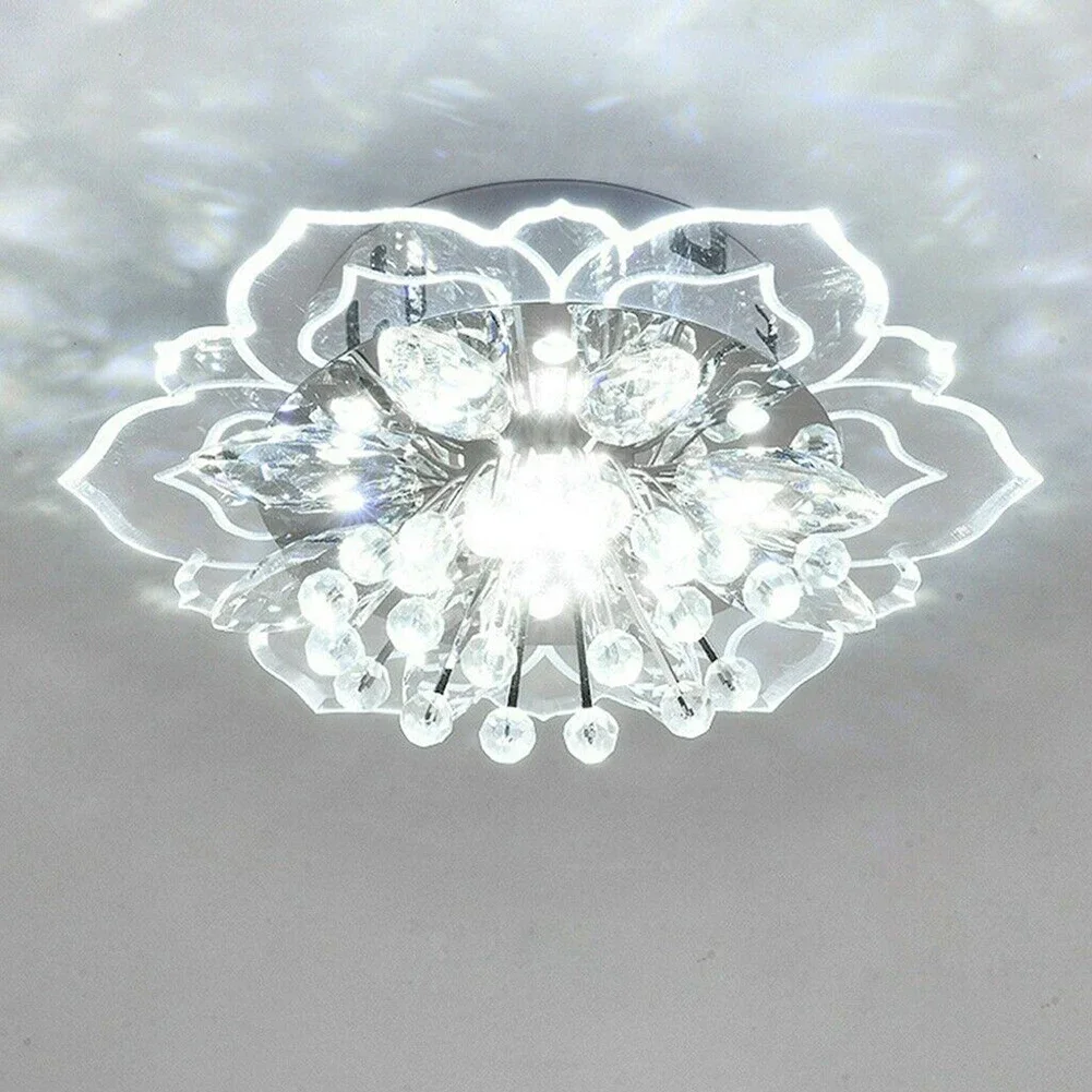 

Modern LED Ceiling Light Aisle Corridor Crystal Chandelier Home Porch Pendant Lamp for Living Room Bedroom Indoor Lighting Decor