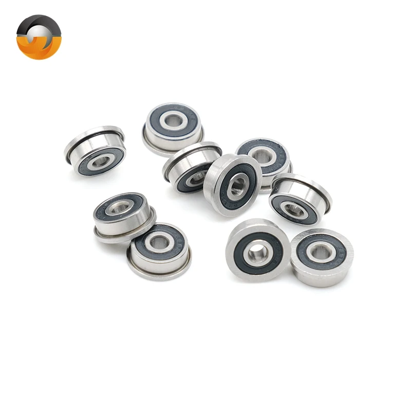 3d imprimir rolamentos de esferas flangeadas f623 rs abec 7 3x10x4mm 10 pcs 05