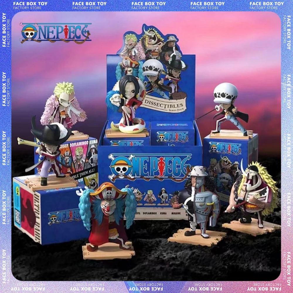 

Original Mightyjaxx One Piece Blind Box Fourth Generation Boa Hancock Buggy Doflamingo Action Figure Anime Mystery Box Toy Gift