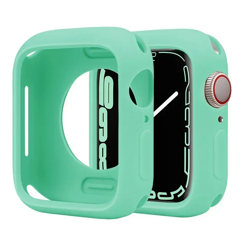 Candy Soft Silicone Apple Watch Protective Case - Women's Bumper Cover