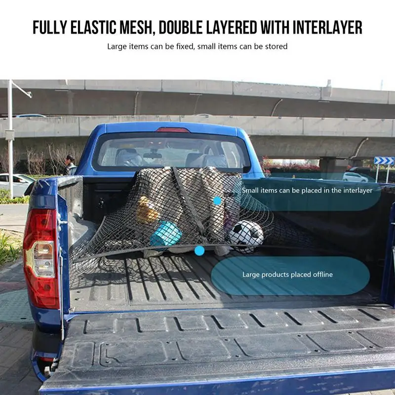 Filet De Cargaison De Voiture, Organisateur De Poche De Rangement De