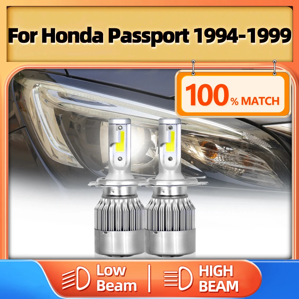 

9004 Car Headlight Bulbs 20000LM Led Auto Front Lamp 12V 6000K Turbo Car Light For Honda Passport 1994 1995 1996 1997 1998 1999
