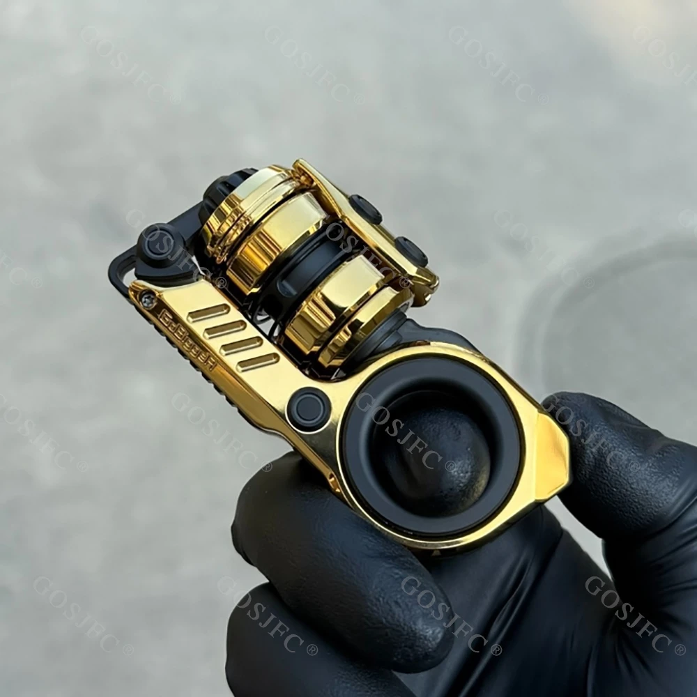 GoBiggeR チタン鋼製 ゴールデン シニアン フィジェットスライダー 多