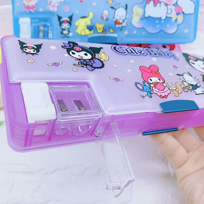 

Двусторонний Магнитный карандаш Sanrio Kuromi, Женский карандаш для студентов, удобный и практичный карандаш для детей, милые подарки