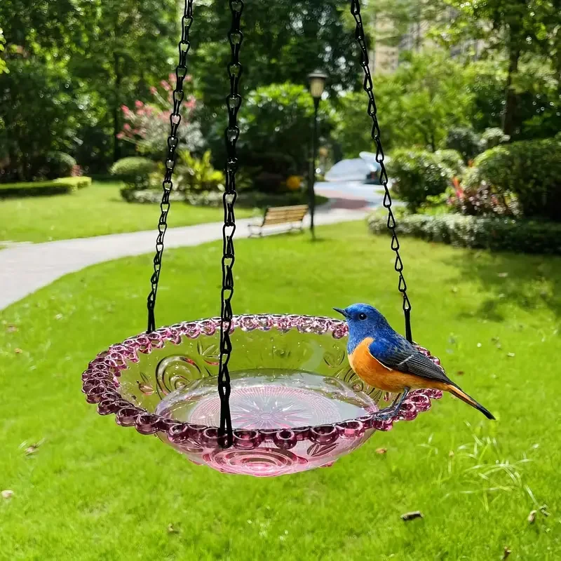 Hanging Bird Feeder Bird Bath