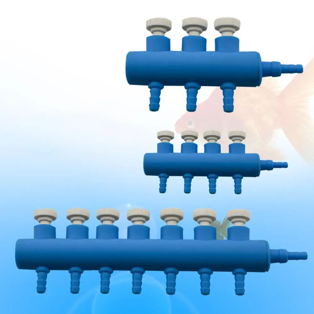 Aquarium Air Pump Flow Control Valve Distributor Hose Splitter Fish Tank Pump Accessories Tube Oxygen Pipe Split-flow Connector aquarium air pump accessories