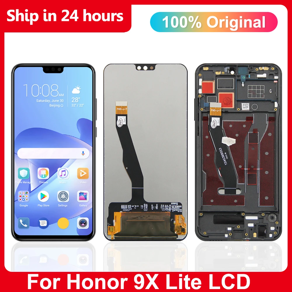 

6.5"Original For Huawei Honor 9X Lite LCD Display Touch Screen Digitizer Assembly For Honor9x lite JSN-L21, JSN-L22, JSN-L23 LCD