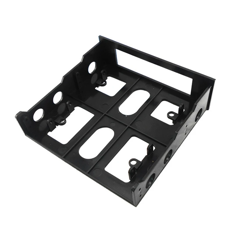2X 3.5 Inch To 5.25 Inch Floppy To Optical Drive Bay Mounting Bracket Converter For Front Panel USB Hub Harddisk Box