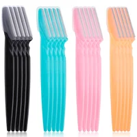 3/4/10Pcs Eyebrow Trimmer Face Blade Shaver Portable Eye Brow Epilation Hair Removal Safety Eyebrow Cutting Woman Makeup Tools 1