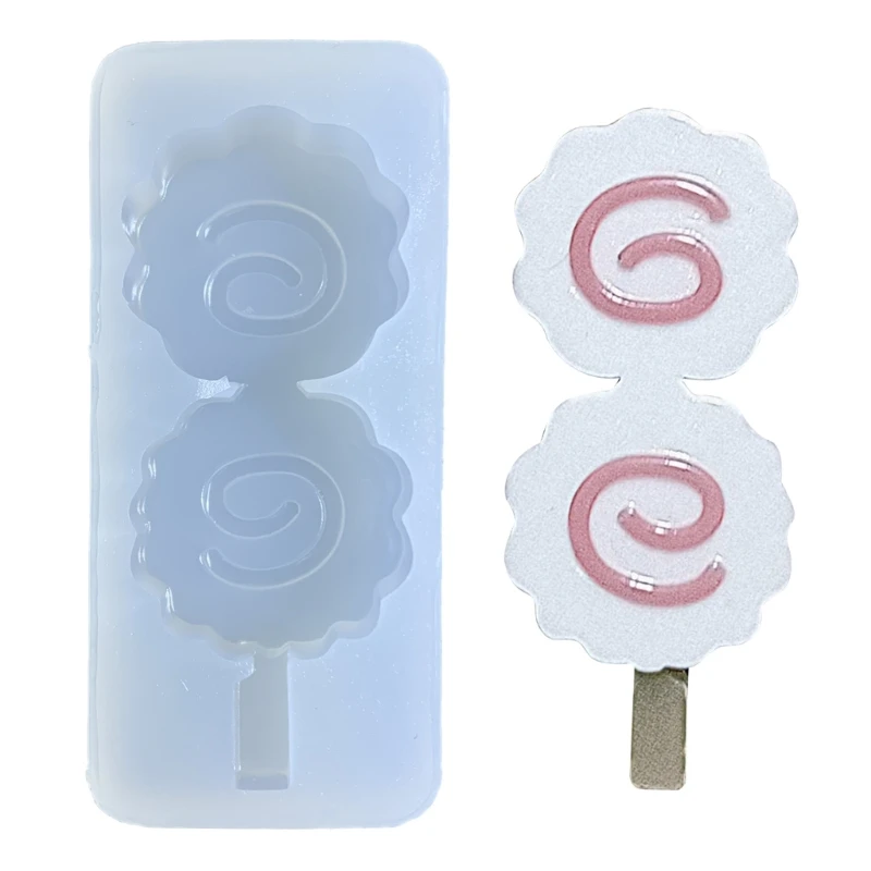 

Resin Casting Silicone Mold Fish Cake Skewers Keychain Pendant Jewelry Mould DIY