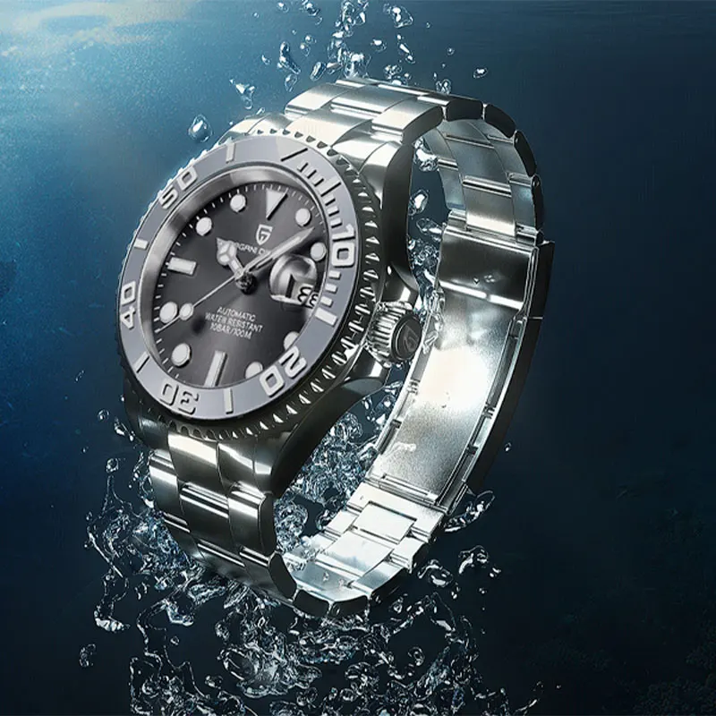 Orologio Da Uomo Automatico In Acciaio 316L 45,5mm Impermeabile 600m Movimento Cal.8900 Vetro Zaffiro Design Raffinato Subacqueo Da 389,86 € | DHgate