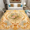 Luxury European Big Size Carpet Living Room Decoration Home Sofa Side Area Rug for Bedroom Non-slip Cloakroom Washable Floor Mat 2
