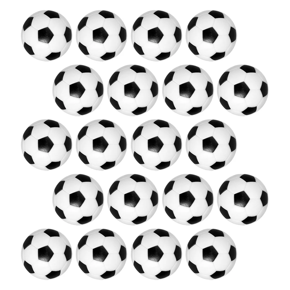 

20Pcs Mini Table Football Balls Foosball Replacement Balls Tabletop Foosball Game Mini Table Soccer Balls