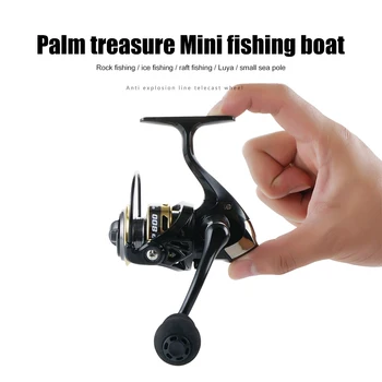Lightweight Spinning Reel ZP 500/800 Series Small Fishing Reel Gear Ratio 5.2:1 Powerful Spinning Fishing Reels for Carp Fishing 1