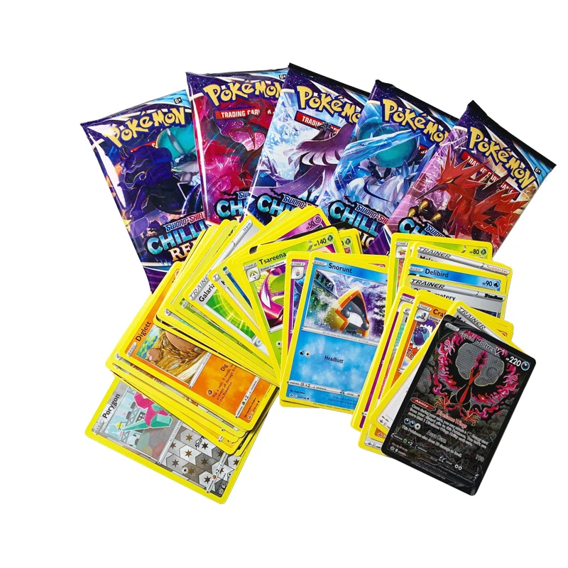 360-324Pcs Pokemon Cards Box TCG Sun Moon Evolutions Pokemon Booster Shinny Card