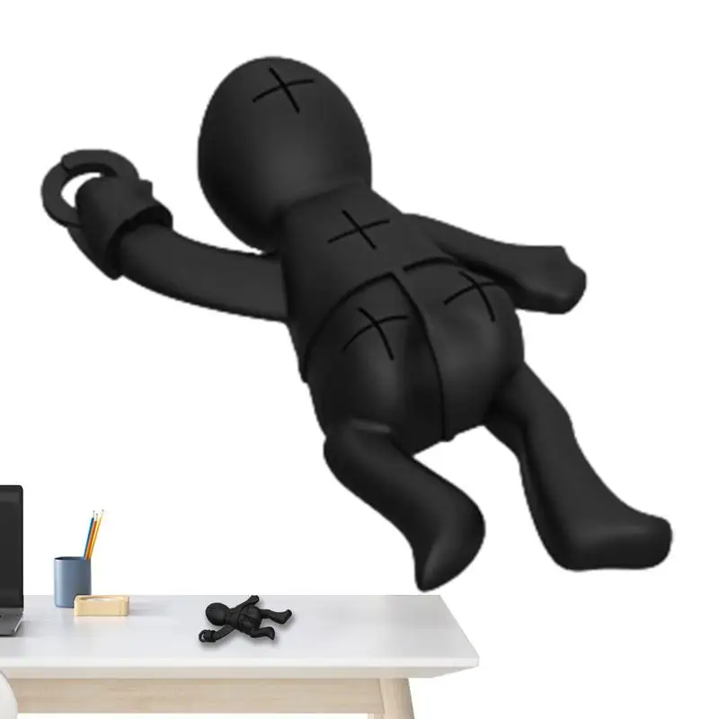 

Pencil Holder For Desk Novelty Decorative Funny Body Pencil Holder Desktop Crime Accident Scene Pen Holder Compact Home Accessor