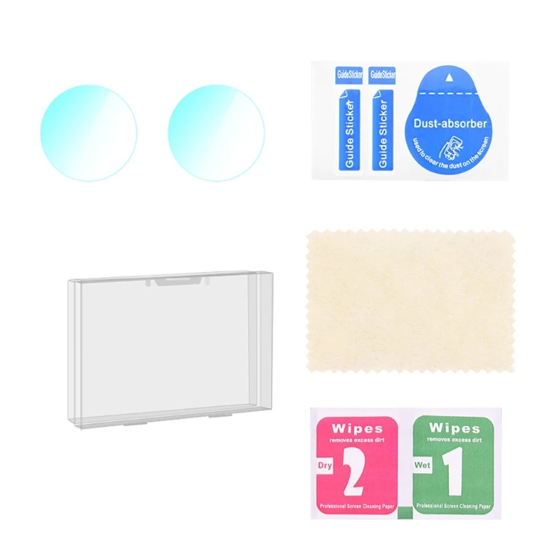 

Tempered Glass Protective Film Anti-scratch Camera Lens Screen Protector Easy Installation for Mini 4 Pro Drones Drop Shipping