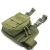Tactical Molle EDC Pouch Compact Utility Pouch 600D Organizer Tools Bags with Thigh Rig Panel Multipurpose Tool Bag Wasit Bag 3