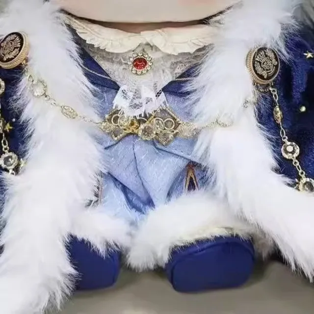 20cm 게임 애니메이션 겐신 임팩트 코스프레 폰테인 뉴빌렛 사랑스러운 변화하는 인형 봉제 인형 귀여운 해골 크리스마스 선물