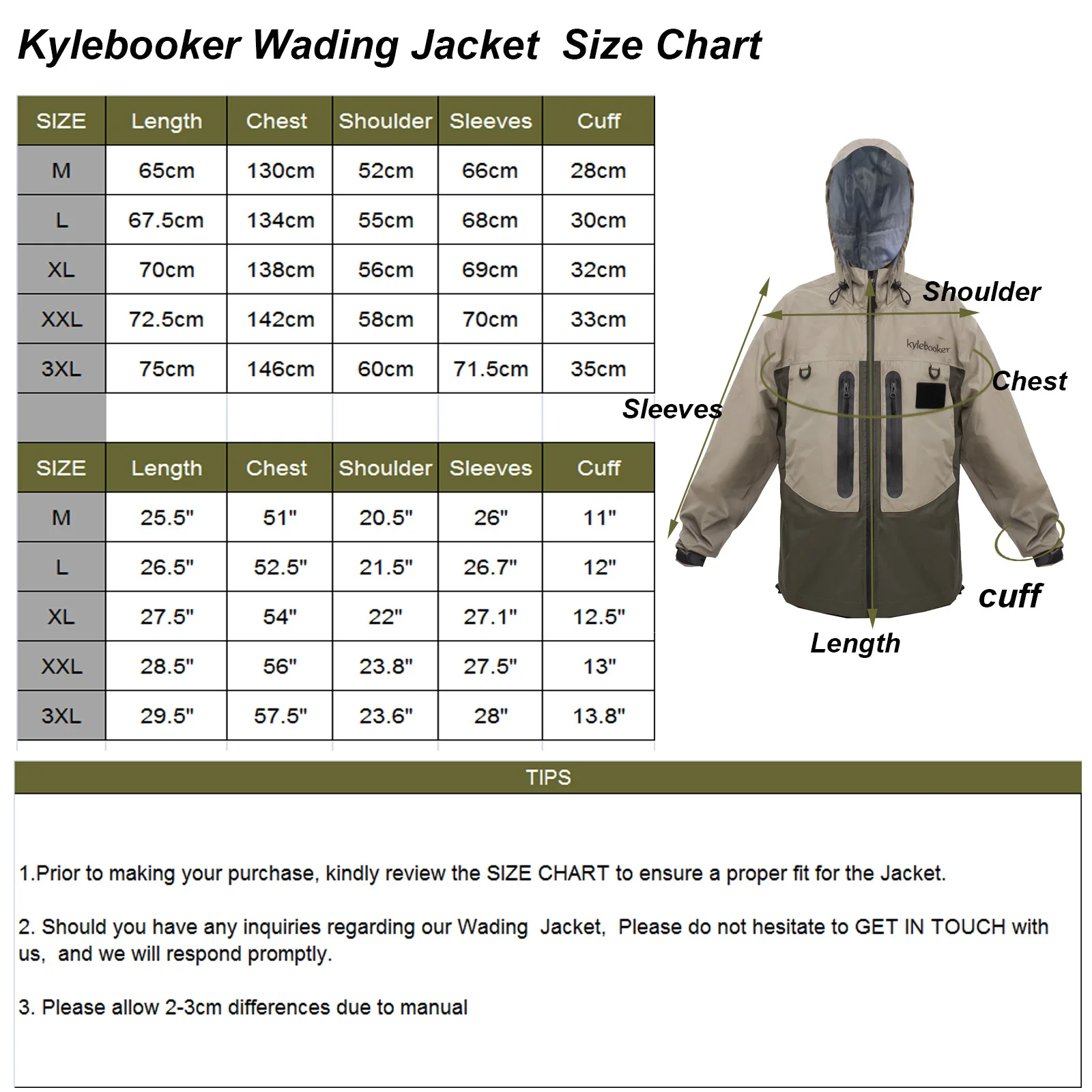 Men's Fly Fishing Wading Jacket Waterproof Outdoor Hunting Clothing fly fishing clothes waterproof clothing