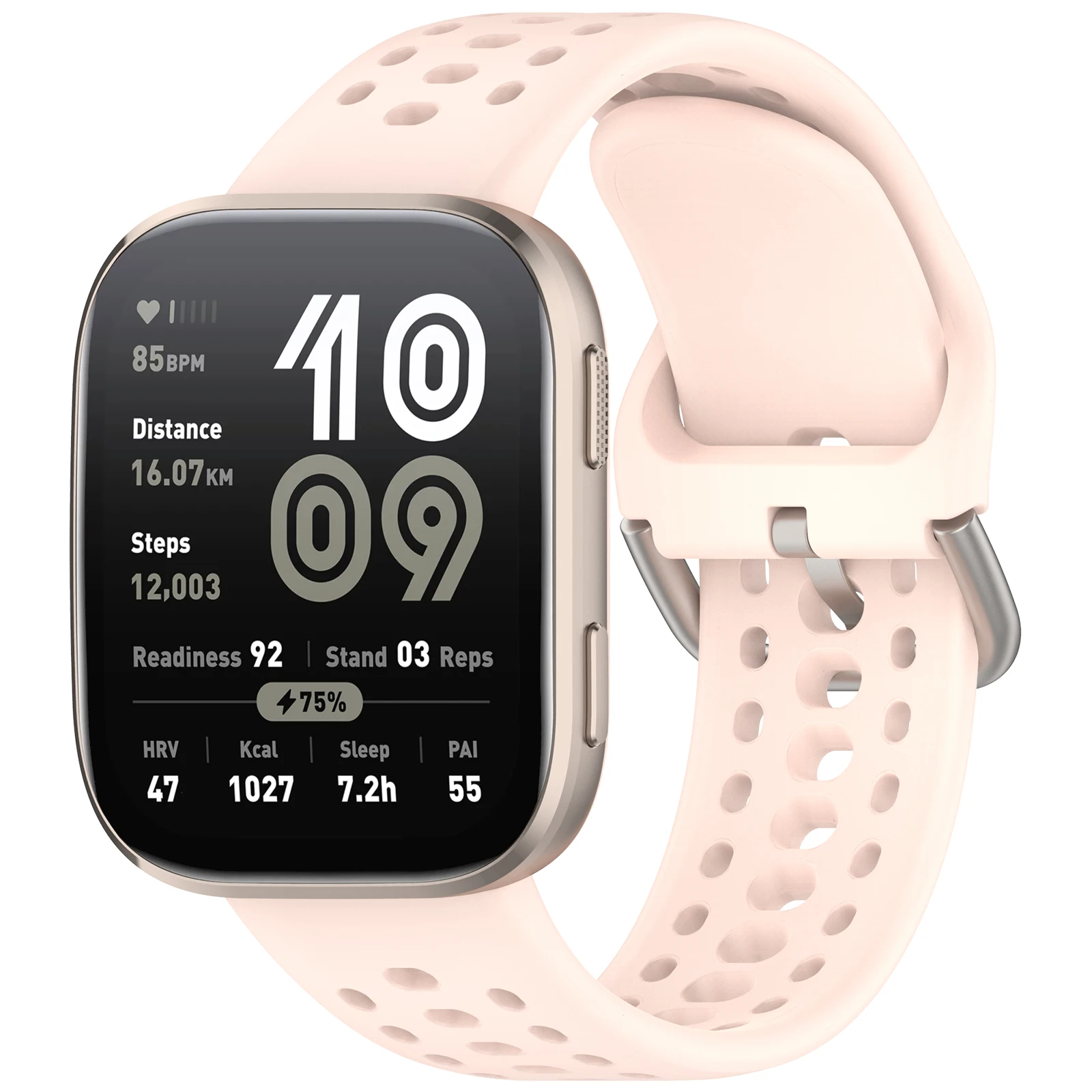 Enhanced Silicone Sport Band for Smartwatch - Breathable Strap Accessory