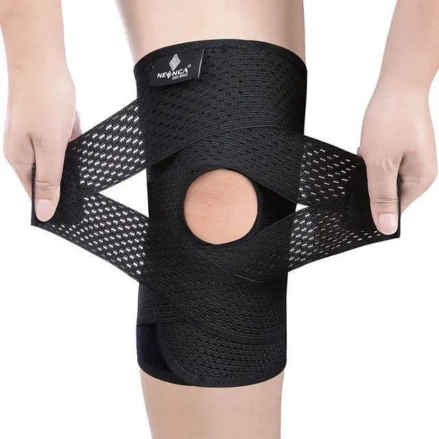 Knie Hülse Klammer Weiche Strick Patella Pad Knie Unterstützung für  Arthritis Relief, Joint Schmerzen, Meniskus Schmerzen, sport, Basketball,  Laufen - AliExpress