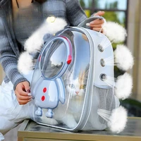 Multiple Breathable Holes for Smooth Breathing Pet Capsule Cat Dog Bag Portable Backpack Breathable Travel Bellows Pet Backpack