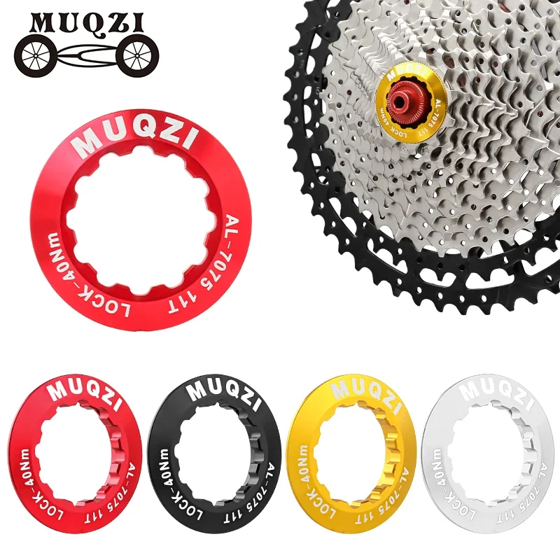

MUQZI Bike Flywheel Cover 11 Speed Cassette Lock Cap UltraLight Aluminum Alloy Locks Ring MTB Road Bicycle Dropshipping