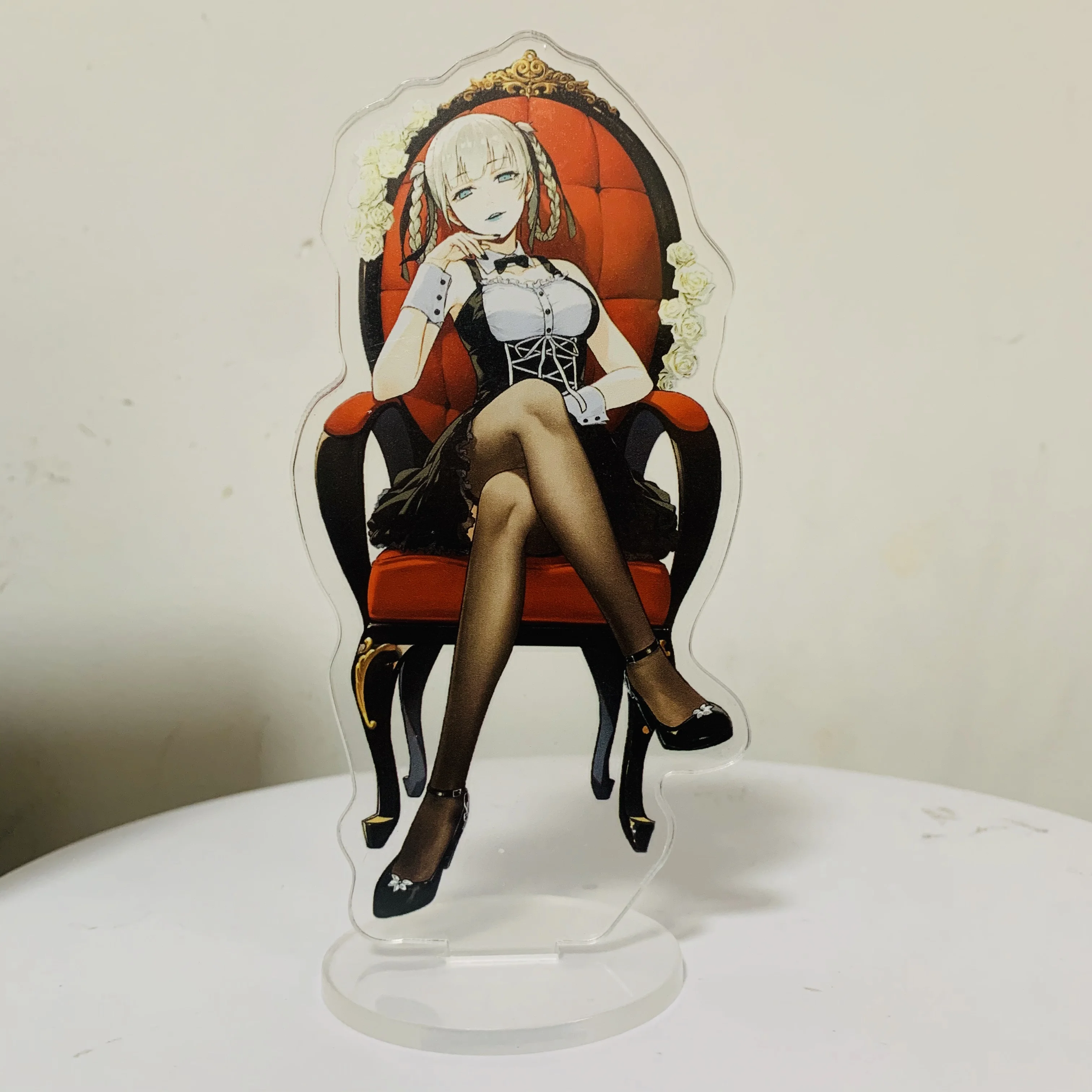Anime Kakeguru Figura Jabami Yumeko Acrilico Stand Meari Saotome Yomozuki Runa Personaggio Modello Desktop Decorazione Fan Regali