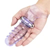 Finger Sleeve Vibrator G Spot Massage Clit Stimulate Female Masturbator Sex Toys for Women Lesbian Orgasm Adult Products 1