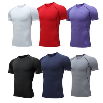 Men's Compression Quick-Dry Athletic T-Shirt - Comfortable and Stylish
