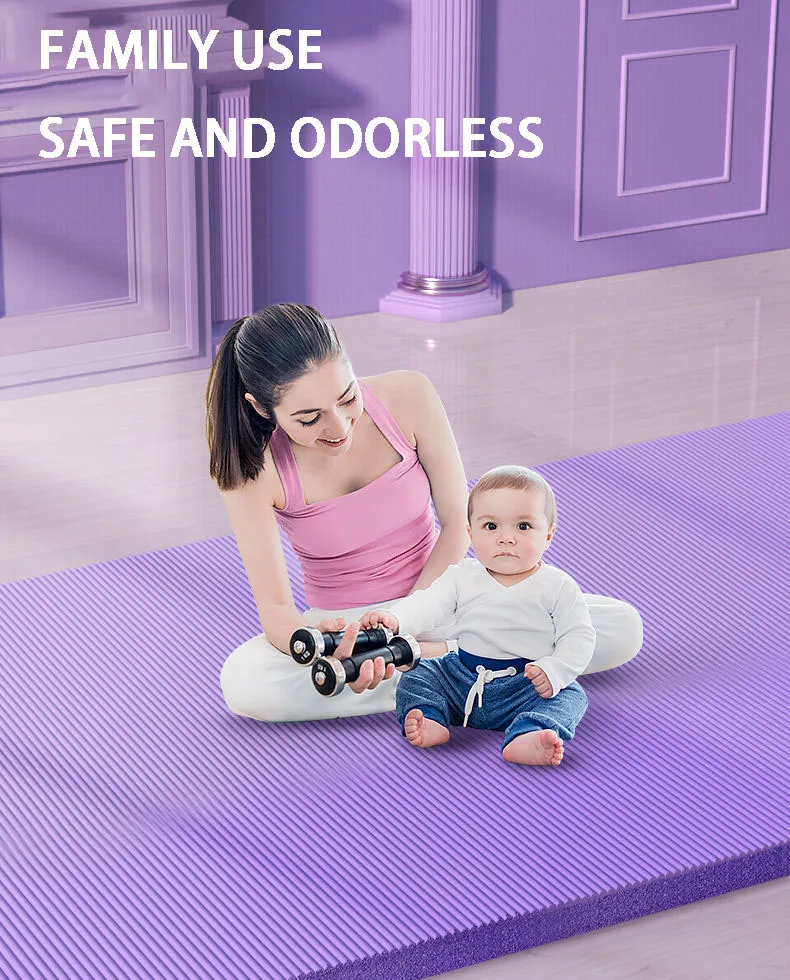 Yoga Mat with A Thickness of 20mm Anti Slip Pilates Fitness Mat Environmentally Friendly Tear Resistant WOMEN'S Yoga Mat S2ffd4df37f8444b48fab23fba67fcdb8u