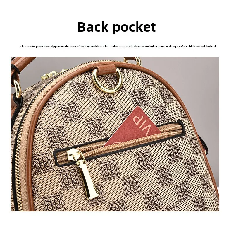 Classic Small Backpack For Women - Stylish Shoulder Messenger Bag_voghion.com