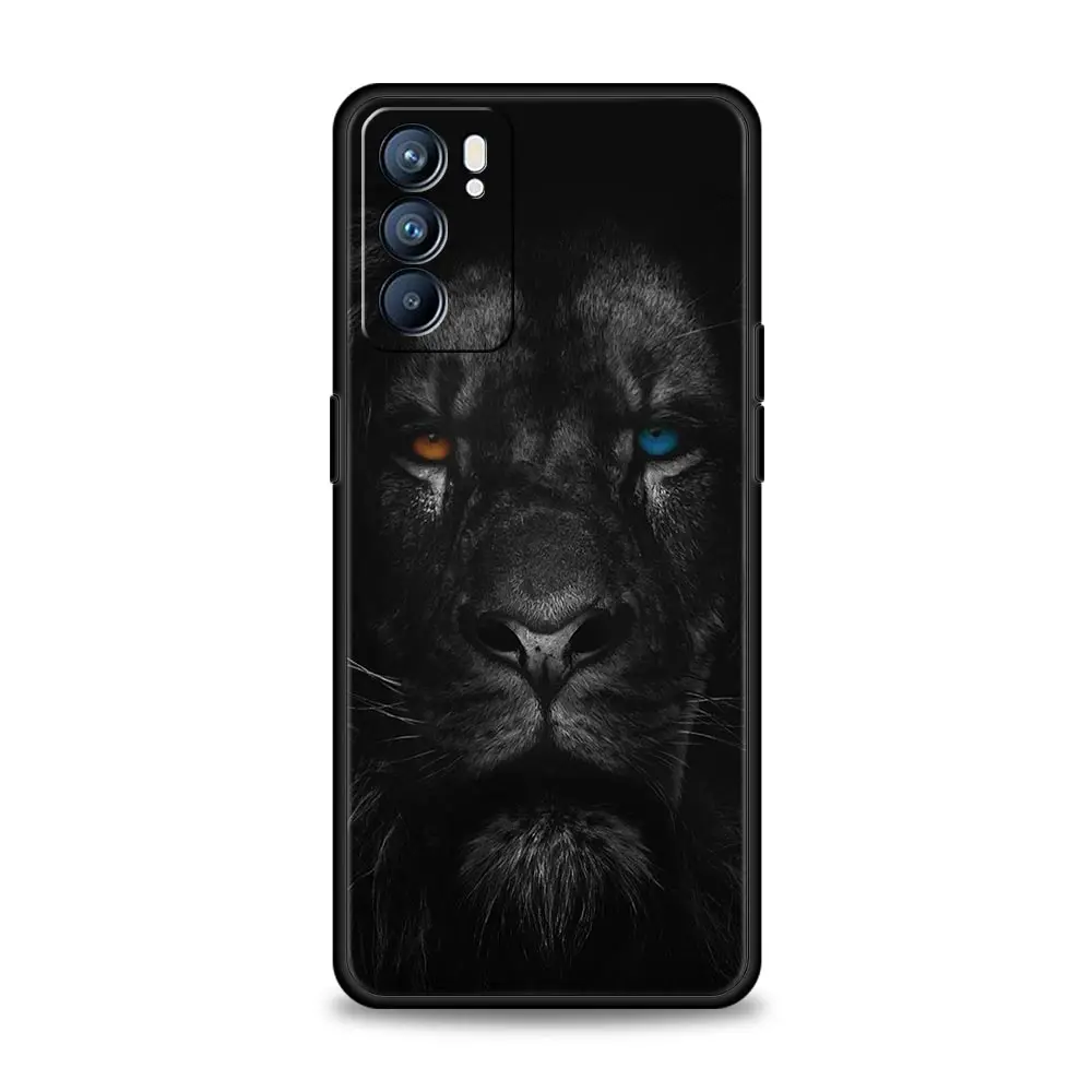 Fierce Animal Design Protective Phone Case Cover