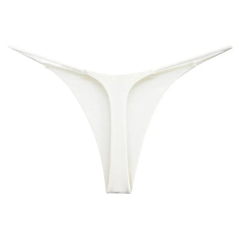 1/2pcs Womens Sexy Lingerie Low Rise Thongs Ultra-Thin Strap Sport Yoga T-Pant Bikini Breathable Seamless Underwear Knickers 3
