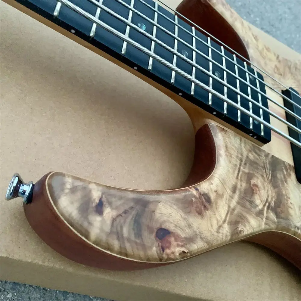 5弦,ネック,9Vバッテリー,アクティブピックアップを備えたケンベース