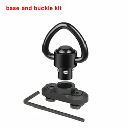 Tactical Quick - Release Sling Adapter with QD Swivel and 1.25 Ring (Base and QD Buckle)